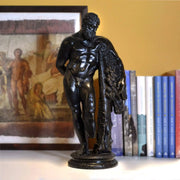 Statua in bronzo di Ercole Farnese 38,5 cm