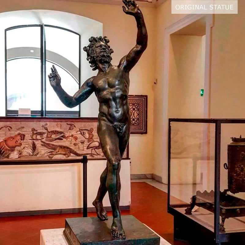 Fauno danzante di Pompei, Esposizione: Museo Archeologico Nazionale di Napoli 