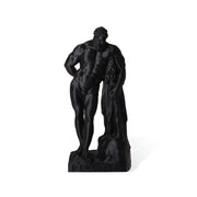 Statua tridimensionale stampata di Ercole, colore nero