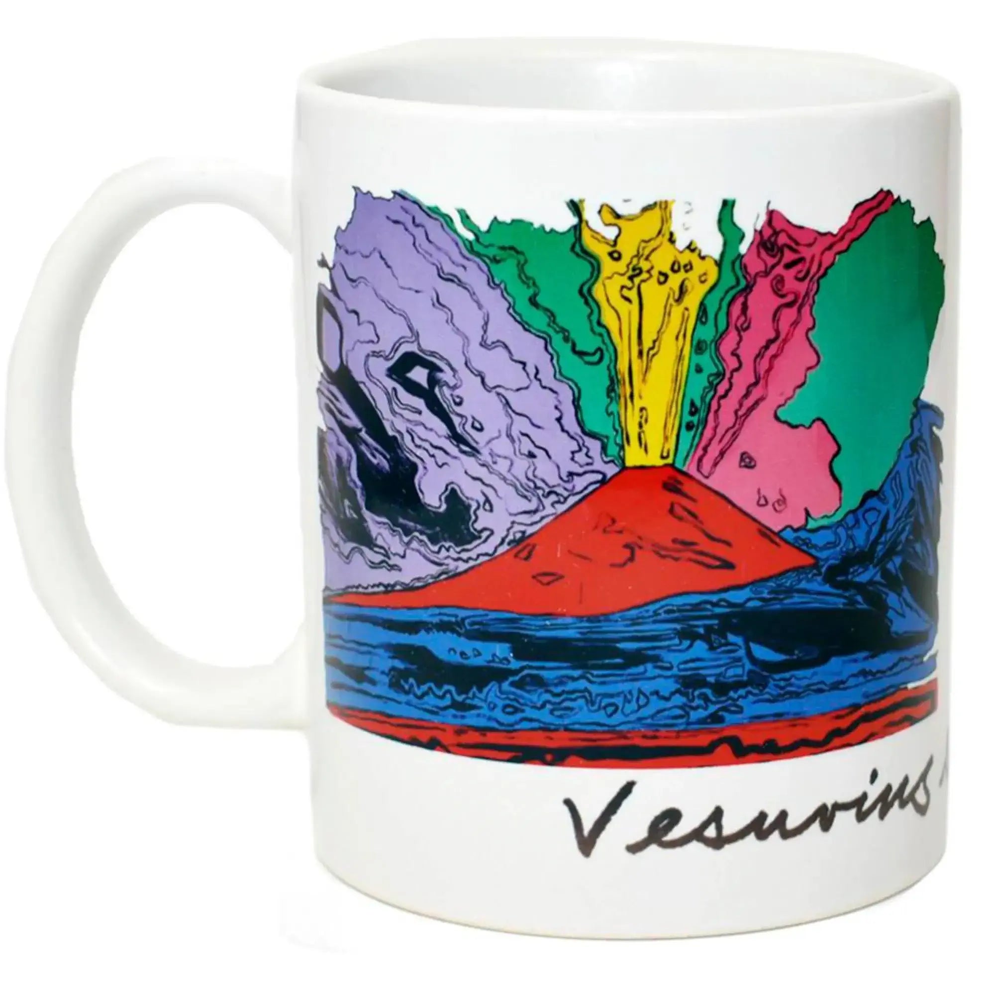 Tazza con stampa artistica - "Vesuvius" di Andy Warhol