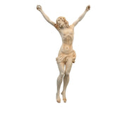 Statua crocifisso in porcellana di Capodimonte