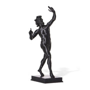 Statua tridimensionale del fauno di Pompei