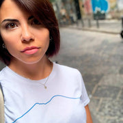 T-shirt Vesuvio da donna con design unico