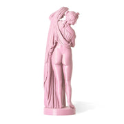 Statua Venere Afrodite Callipigia rosa