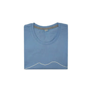 T-shirt in cotone con design artistico del Vesuvio