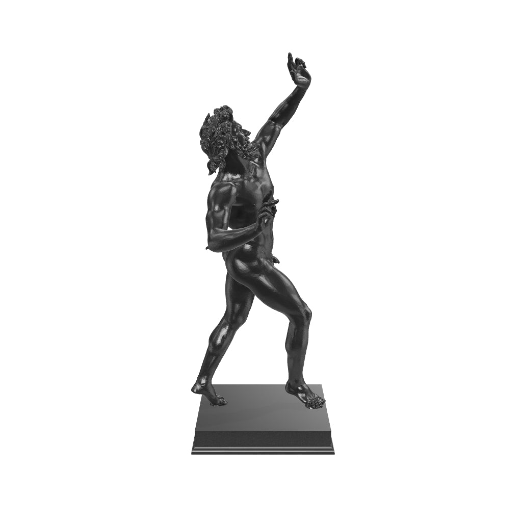 Dancing Faun Pompeii Bronze Statue